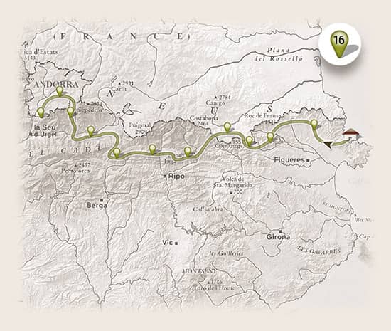 Horse Riding in Andorra Map, Kokono Rentals