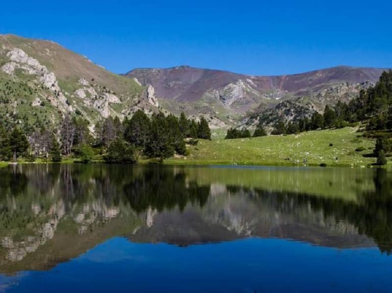 Estanque de Montmalus, Lago de la Nou Lakes Andorra