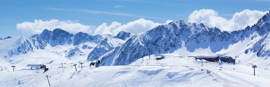 Soldeu, Ski & Snowboard Slopes, Grandvalira, Andorra