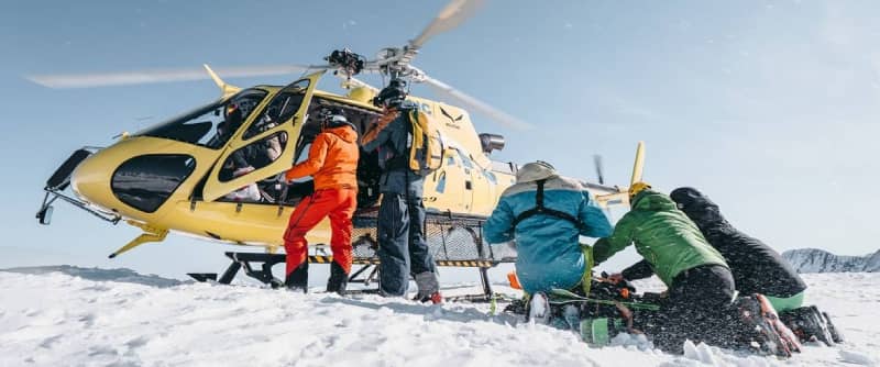 Heliesquí en Andorra