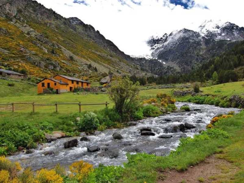 The Most Beautiful Mountain Villages in Andorra. Incles