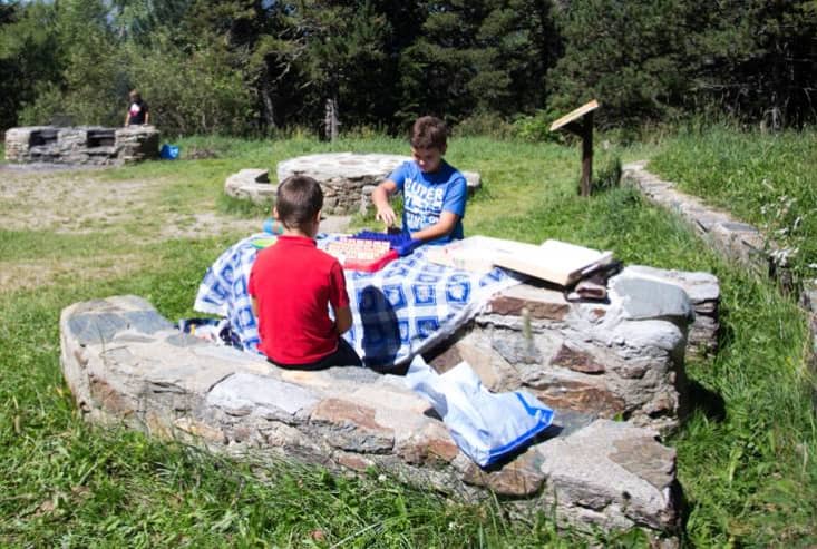 Andorra with Family and Kids. Picnic and Barbecue