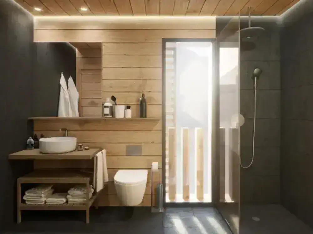 KOKONO investment - luxury bathroom with large shower