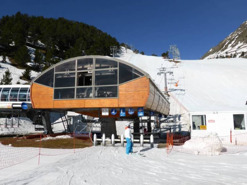 Ski lift La Massana ski resort - KOKONO rentals